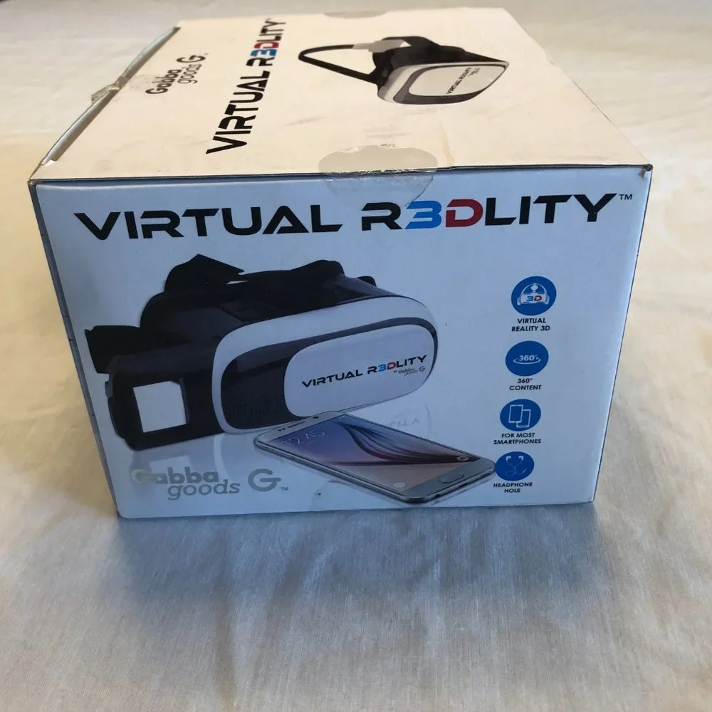 GABBA GOODS VIRTUAL R3DLITY VR 3D FOR MOST SMARTPHONES
